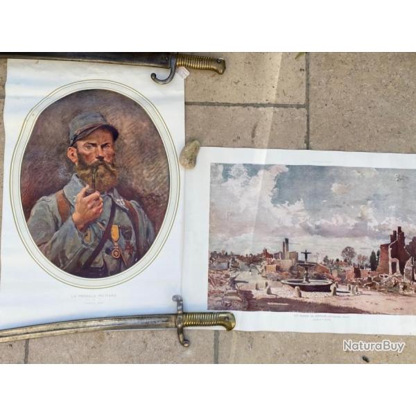 Deux posters d�but du XX�me 1er GM. :