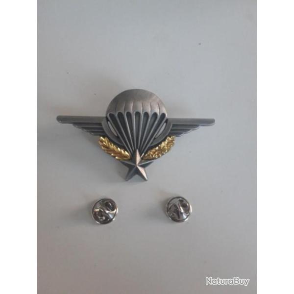 INSIGNE METAL DE BREVET PARACHUTISTE FRAN�AIS