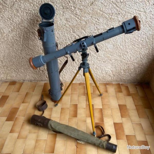 RARE T�L�M�TRE MILITAIRE MARINE FRAN�AISE MOD 53 COMPLET AVEC SONT CONTAINER BLIND� TR�PIED HOUSSE