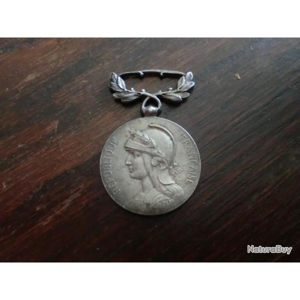 m�daille coloniale argent