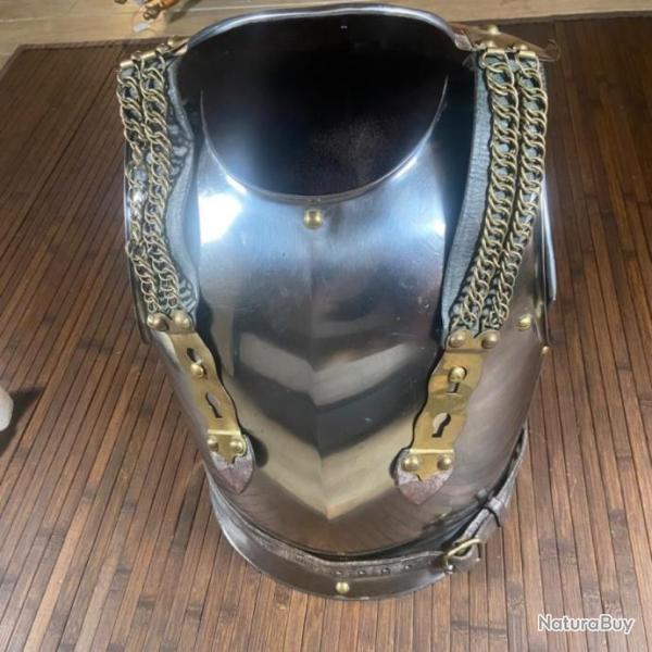 CUIRASSE DE TROUPE MODEL 1825 DE LA MANUFACTURE ROYALE DE KLINGENTHAL 1828