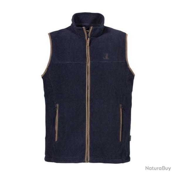 Gilet Polaire Scotland Bleu Percussion