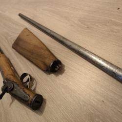 Fusil à piston PN, 1848, démontable, catégorie D