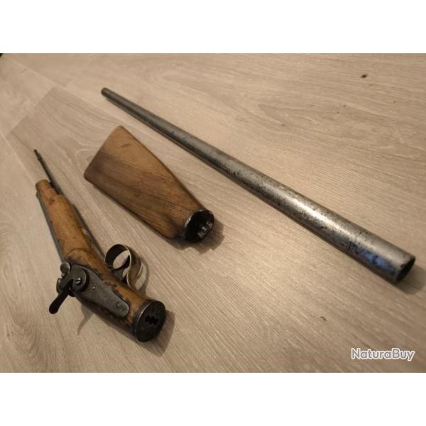 Fusil  piston PN, 1848, dmontable, catgorie D