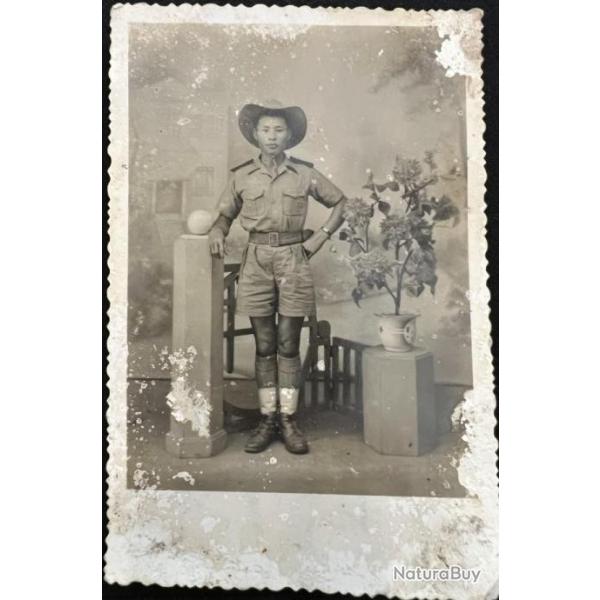 Photo originale d'un trs jeune soldat ARVN