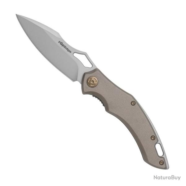 Couteau "Sparrow" aluminium, Couleur brun [Fox Edge]