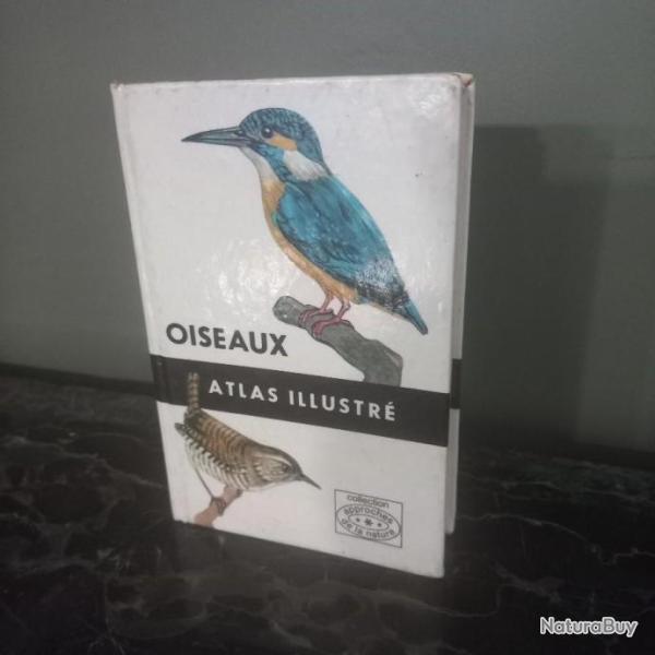 livre atlas illustr  " OISEAUX "  1965