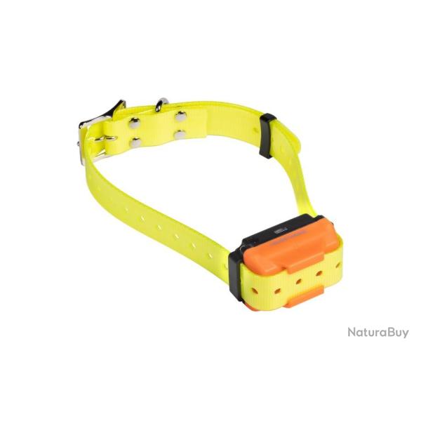 Canicom R - COLLIER DE DRESSAGE POUR CHIEN RECHARGEABLE NUM'AXES sangle jaune