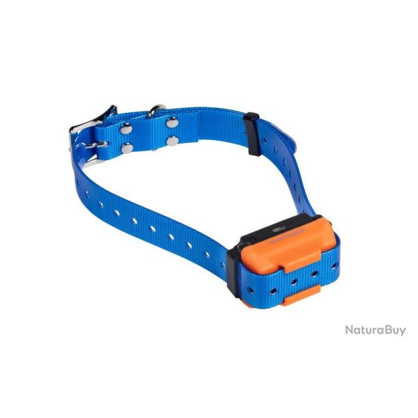 Canicom R - COLLIER DE DRESSAGE POUR CHIEN RECHARGEABLE NUM'AXES sangle bleue