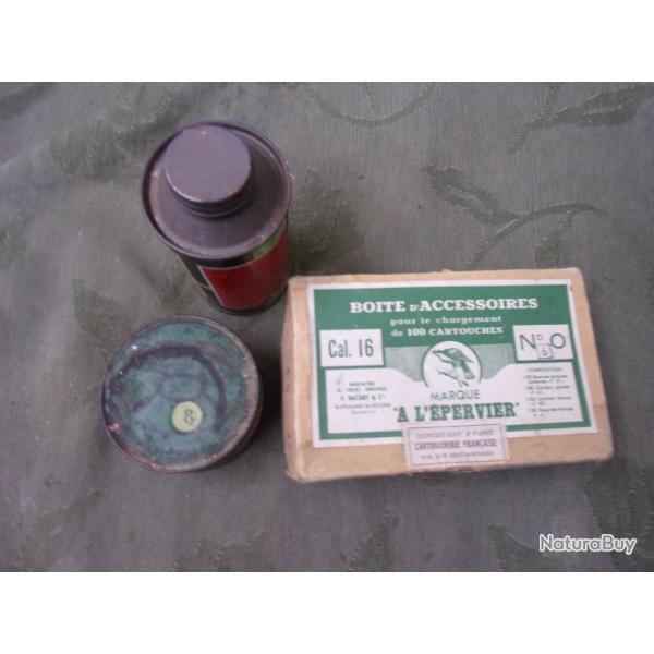 divers �l�ments de rechargement cartouche de chasse