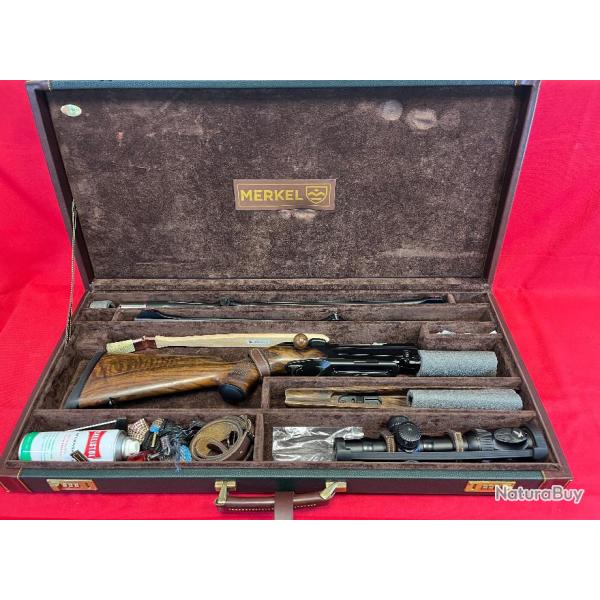 Merkel Rx h�lix elegance avec 2 canons + swarovski Z8I 0.75-6x20