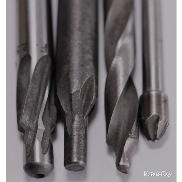 fraises d'armurier coniques