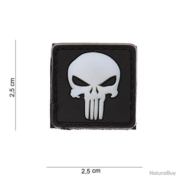 Patch 3D PVC Punisher avec velcro | 101 Inc (0001 0825)