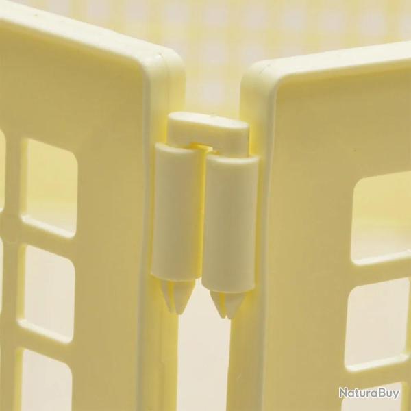 Charni�re pour Panneau pour parc � poussins plastique 80 x 40 cm modulable