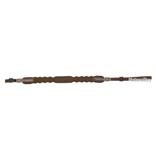 Bretelle � Fusil NIGGELOH Lanc�ol�e N�opr�ne � Boucle Standard - Marron