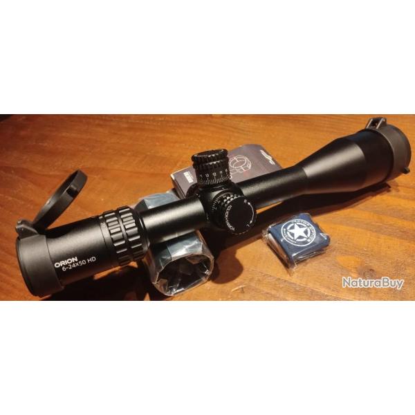 Lunette Vector optics ORION Pro MAX 6-24x50 FFP VE RDF