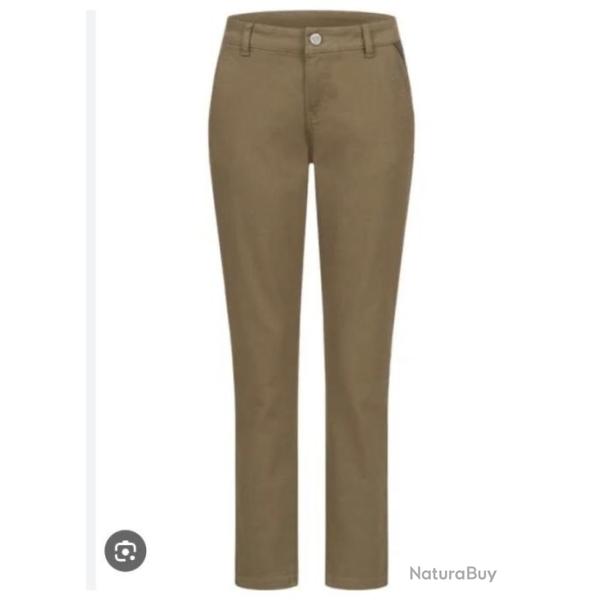 Oantalon blaser  Stretch chino tom kakie