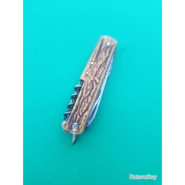 ANCIEN  COUTEAU  MULTI  FONCTIONS  . DEBUT  20eme  .  HUIT  PIECES  .