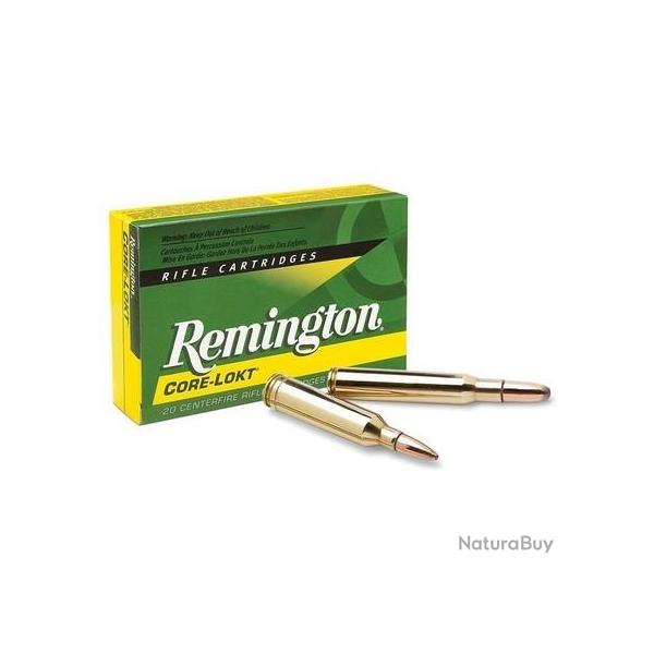 core lokt 270win 150gr sp 1/2 blinde bout rond munitions REMINGTON