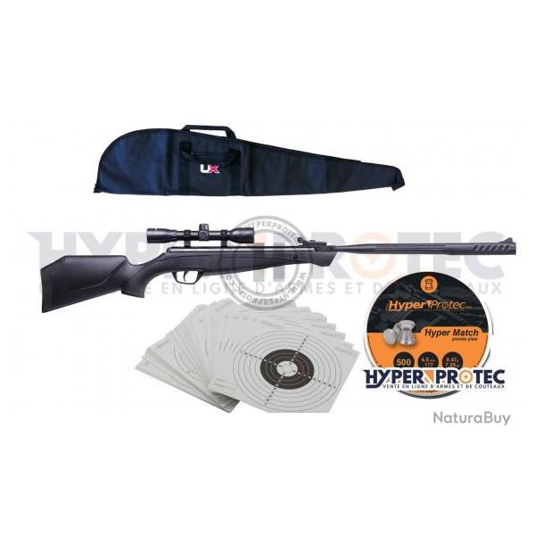 Pack Crosman Shockwave + Housse + Plomb + Cible