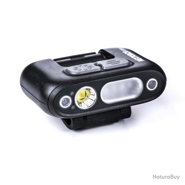 Lampe rechargeable fixation clip UT31 - �clairage blanc et rouge + strobe rouge/bleu - 220 lumens