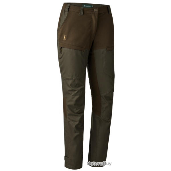 Pantalon de chasse Ann avec membrane kaki Deerhunter