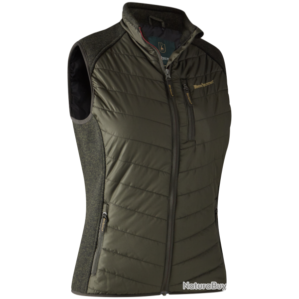 Gilet de chasse femme Lady Caroline Kaki Deerhunter