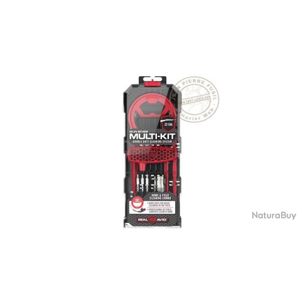 REAL AVID - N�cessaire de nettoyage GUN BOSS Multi-Kit - Cal .22
