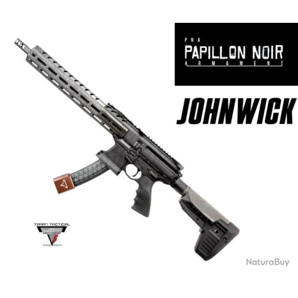 KIT MPX JOHN WICK 3 MPX AEG et GBB TTI  Carbon Stippling Handguard Carbine Kit