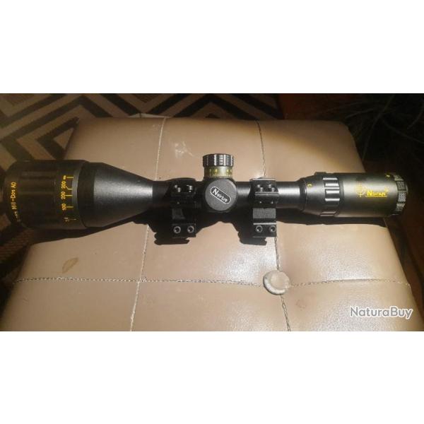 Lunette 3-9x50 de marque Nsirius en tr�s bon �tat avec montage pourRail de 11mm. Tr�s peu servi