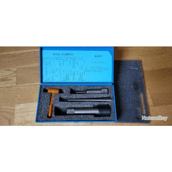 Jeu d'outils de rechargement 6,5X57 SPALEK'ARM
