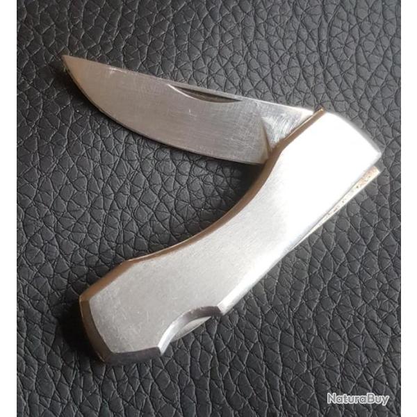 Canif, petit couteau tout inox Italy Stainless