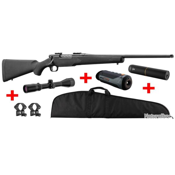 Pack grande chasse Mossberg Patriot 243 Winchester