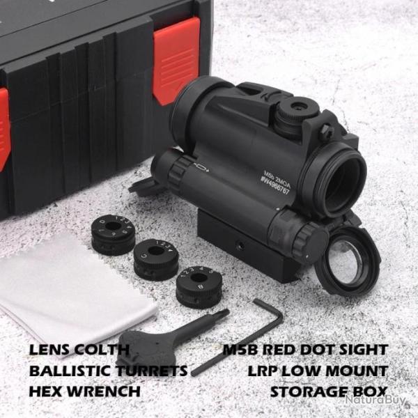 DawnForce Viseur M5B W LRP Low BK Paiement en 3 ou 4 fois - LIVRAISON GRATUITE !