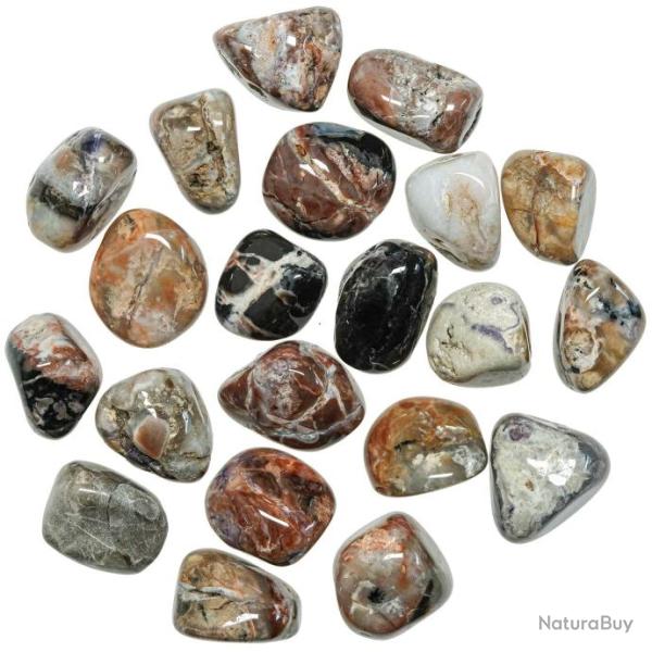 Pierres roul�es tiffany stone - 2 � 3 cm - Lot de 2