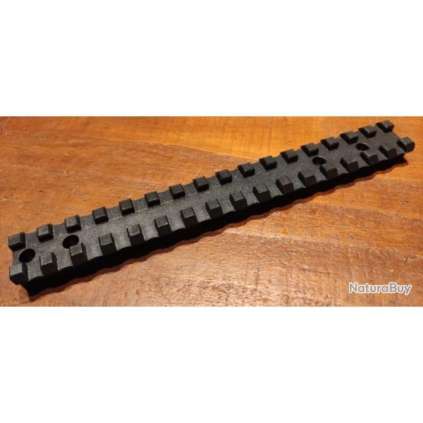 Rail picatinny Sabatti rover longue action - 20 moa - acier