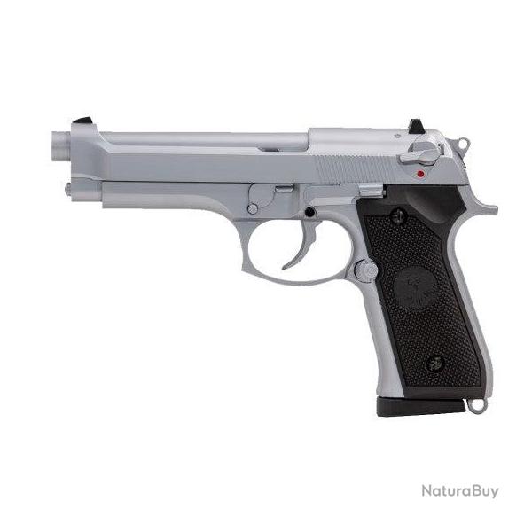 R�plique Airsoft Raven Pistolet GBB 92F Silver