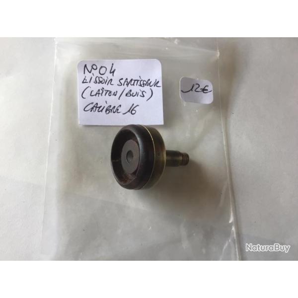 VENDU PAR LE-CUIRASSIER N�04 LISSOIR SERTISSEUR (LAITON / BUIS ) CALIBRE 16