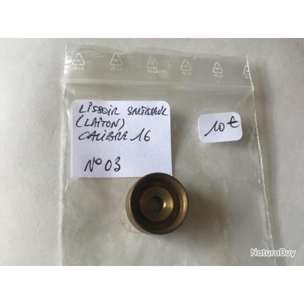 VENDU PAR LE-CUIRASSIER N�03 LISSOIR SERTISSEUR (LAITON  ) CALIBRE 16