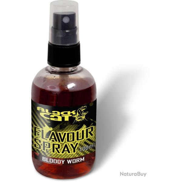 Attractant Silure BLACK CAT Spray Bloody Worm