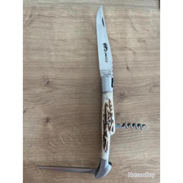 Couteau laguiole bois de cerf