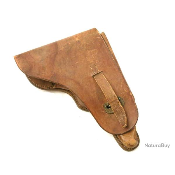 Etui cuir original Luger P08 Bulgare Rf 887