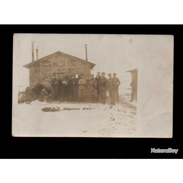 cabane , camp troupiers allemands , carte photo