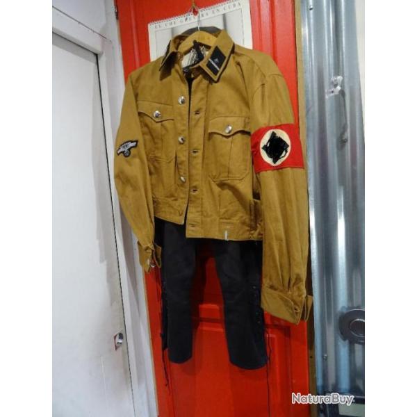 blouson N.S.K.K et son pantalon 3 �me reich uniforme