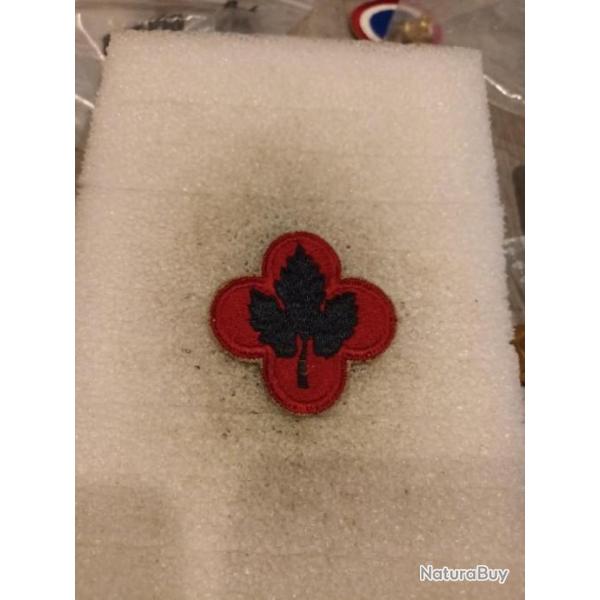 Patch arm�e us 43rd INFANTRY DIVISION ww2 ORIGINAL