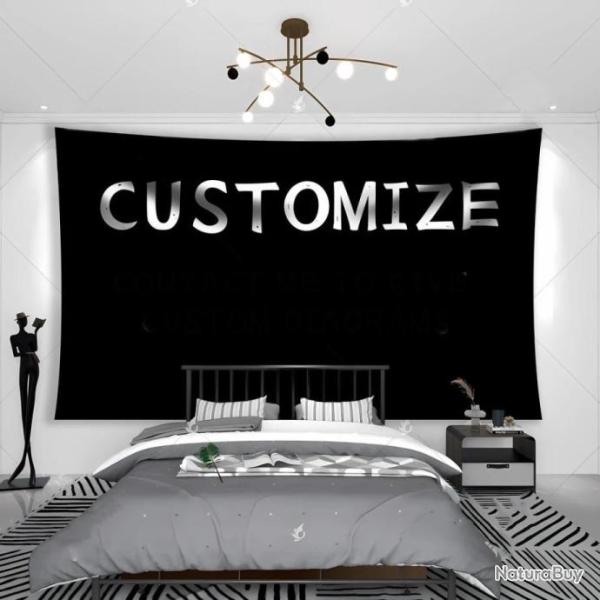 Tissus tapisserie personnalis�e 150x200 Pub photo souvenirs ect ... b