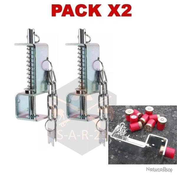 2x ALARMES PRIMTRIQUES PYROTECHNIQUES POUR CARTOUCHES DE FUSIL - LIVRAISON RAPIDE