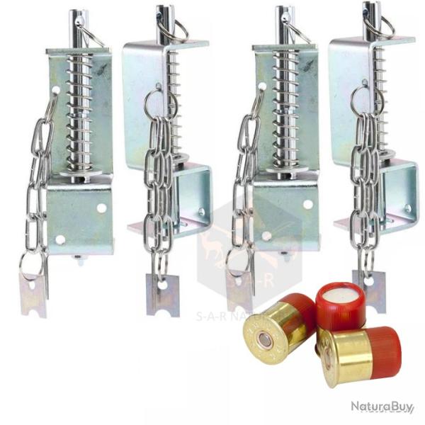 4x ALARMES P�RIM�TRIQUES PYROTECHNIQUES POUR CARTOUCHES DE FUSIL - LIVRAISON RAPIDE