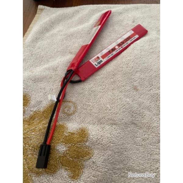 batteries  stick Bo-Lipo 7.4v  . 11.1v . 25c