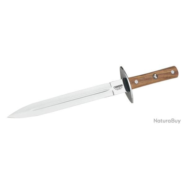 Dague De Chasse Cudeman Manche Olivier Lame 23 Cm